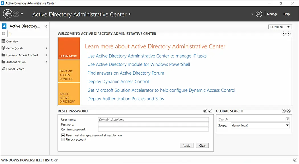 How to Use Active Directory Administrative Center (ADAC)?