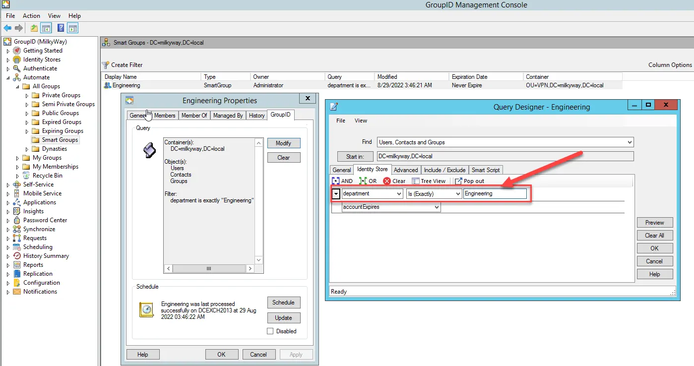 Automate Group Memberships with Query-based Smart Groups