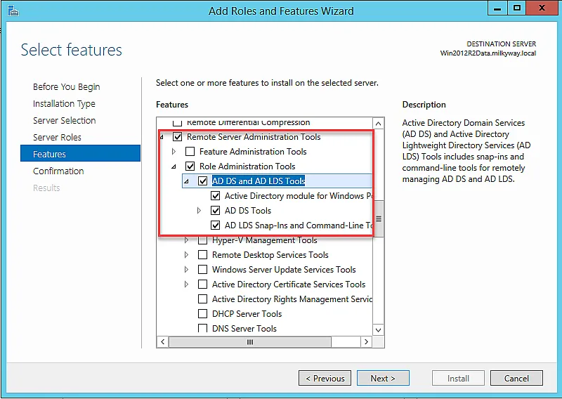 How to Install ADUC on a Windows Member Server